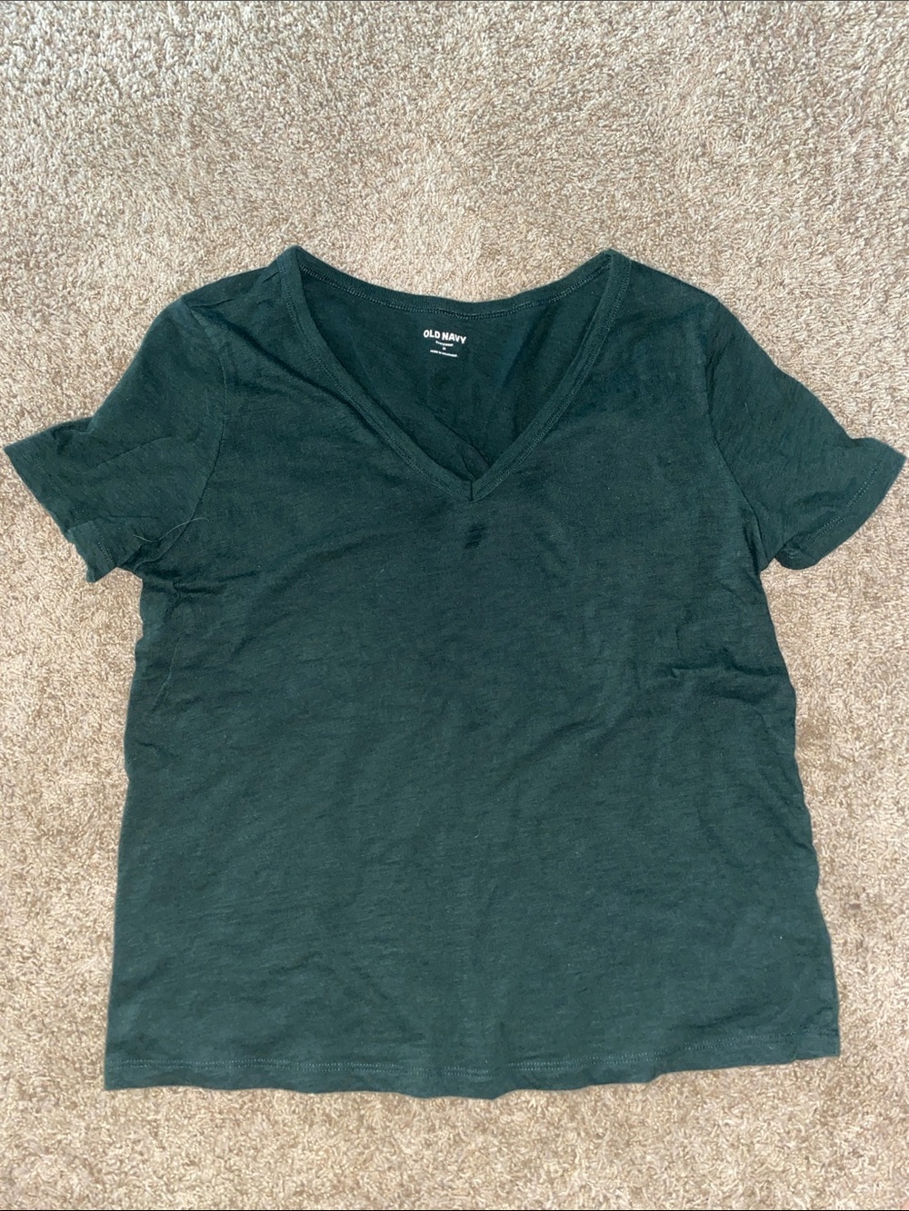 Old Navy Women's Dark free  V-Neck Short Sleeve Tee
